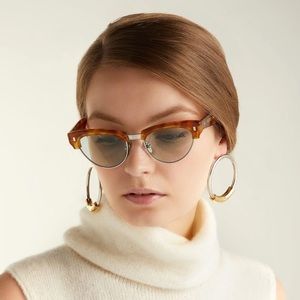 NEW Celine Cat Eye Tortoise Acetate Sunglasses